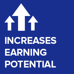 Increases Earning Potential