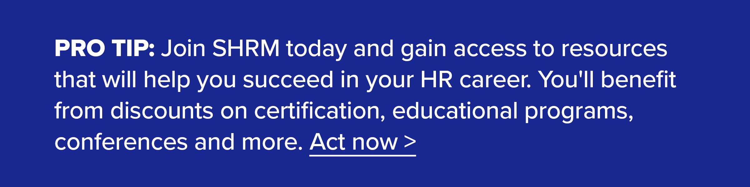 Stay up-to-date on everything HR and save $100 on exam fees