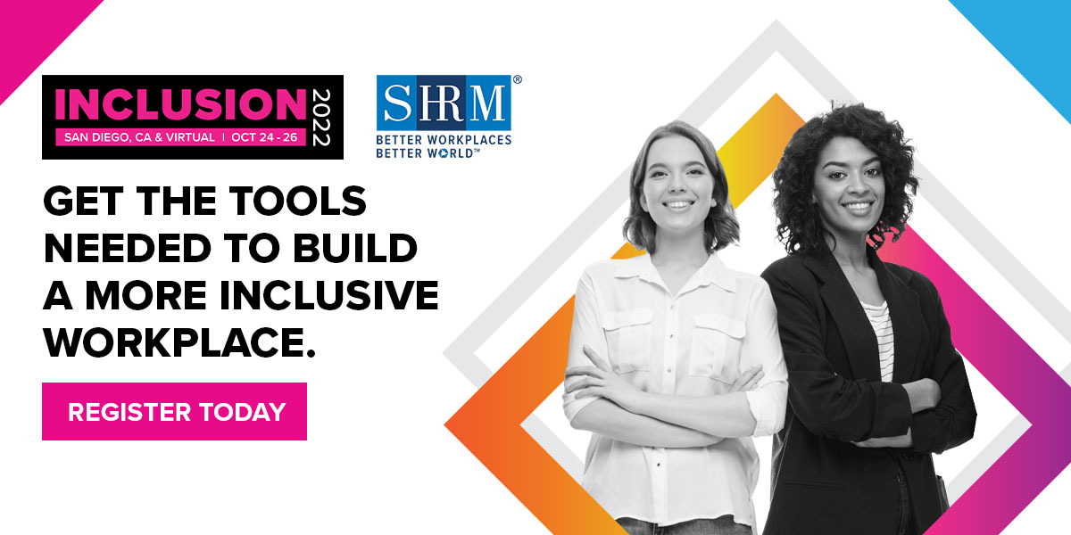 Join SHRM at INCLUSION 2022