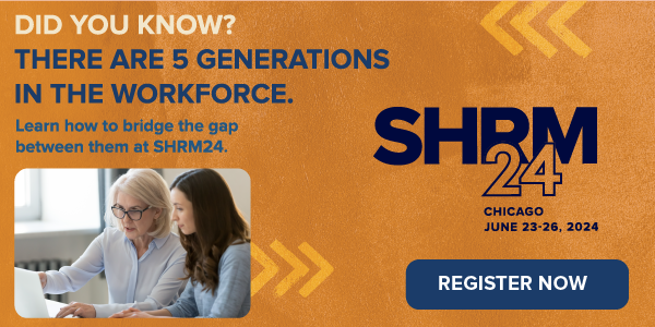 There are 5 generations in the workforce